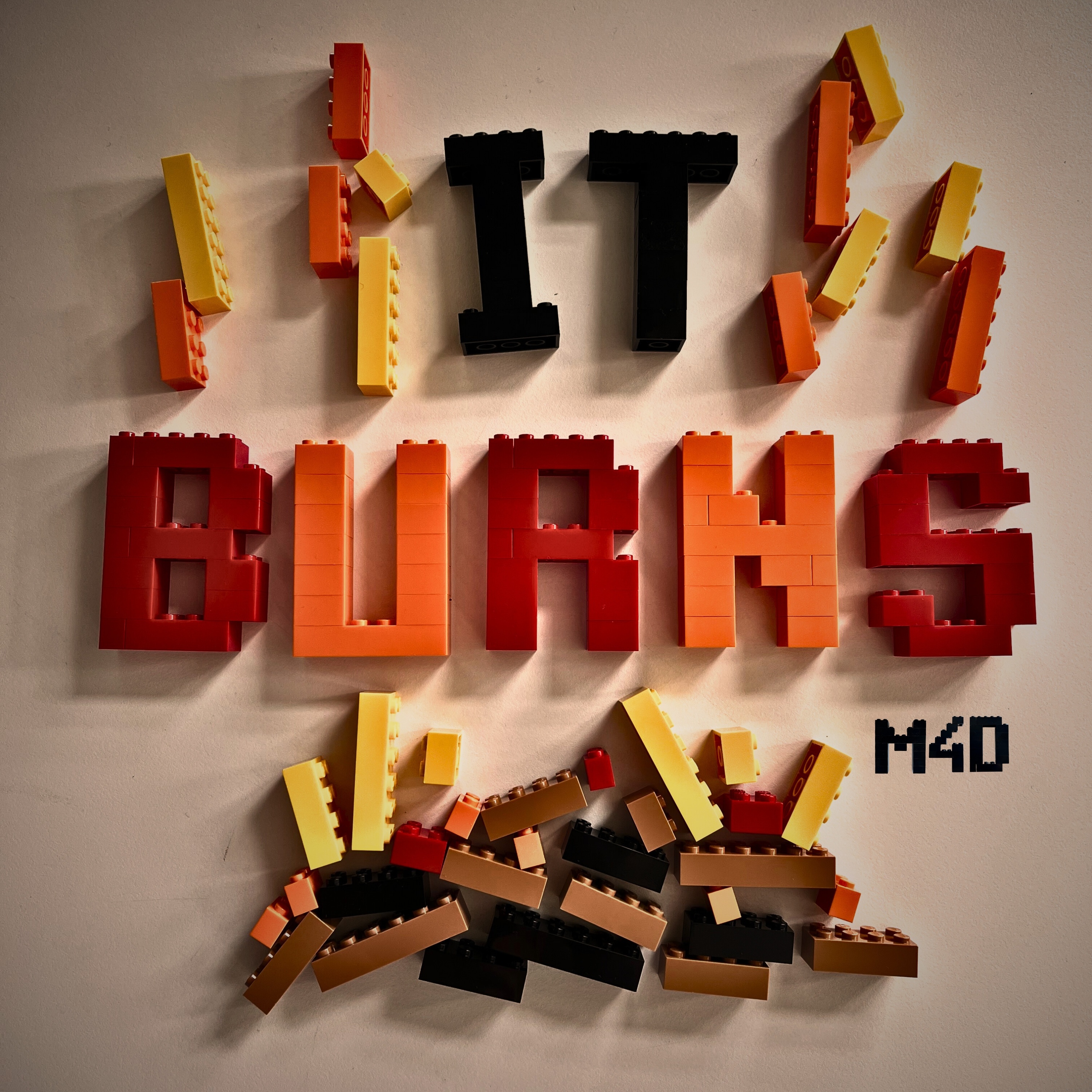 It Burns Cover